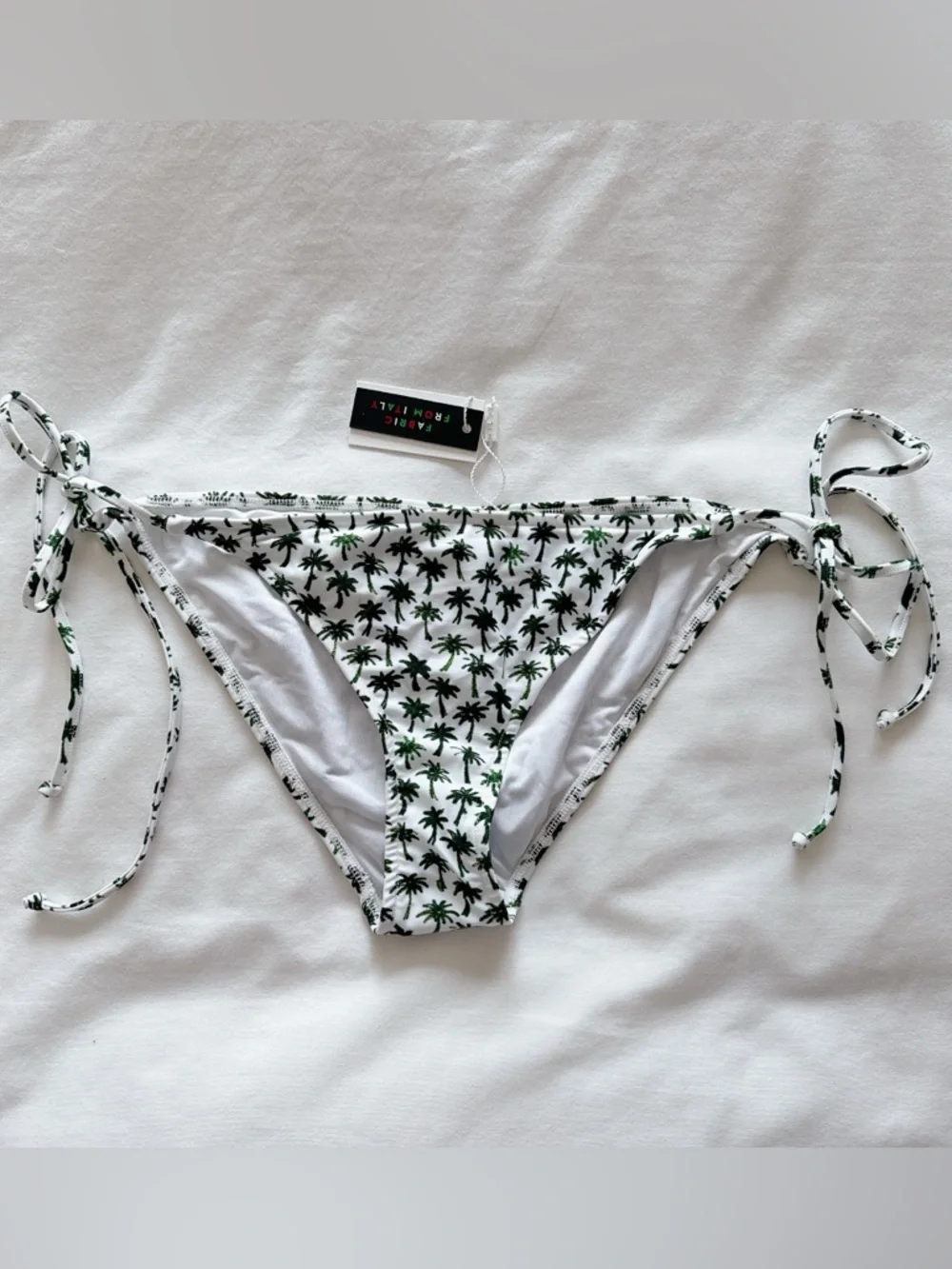 Milly Cabana Fiji bikini bottoms large women's swimsuit bathing suit white - Picture 1 of 12